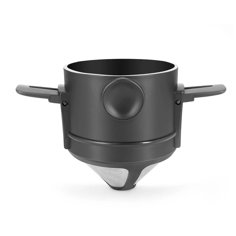 Coador Portátil de Café Mini Filtro De Cafe Aço Inox Reutilizavel