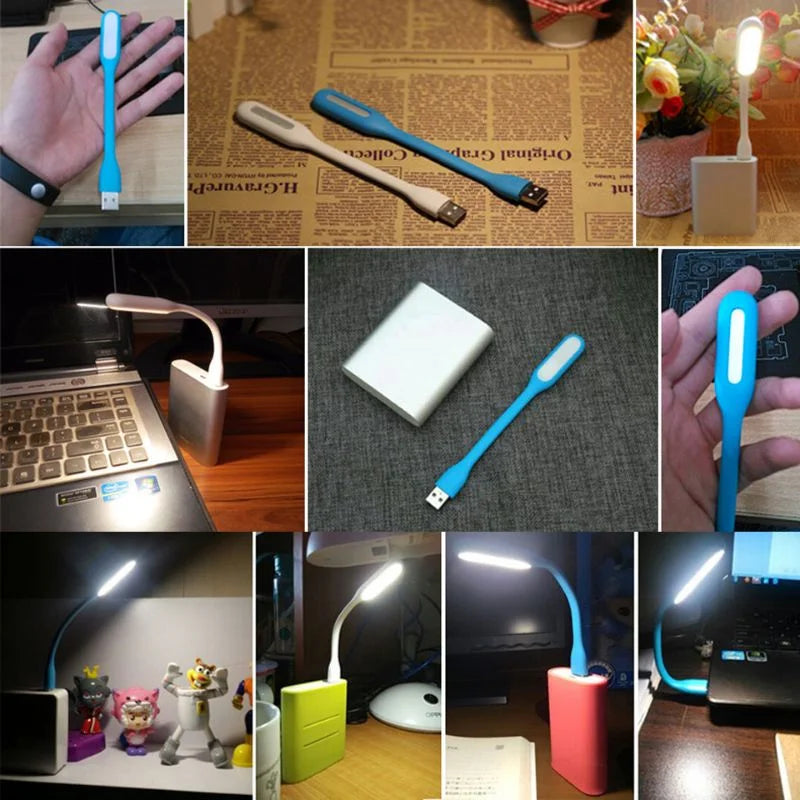 Mini Luminária Lâmpada LED USB para Notebook