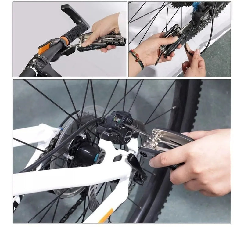 Kit de Reparo de Emergência para Bike Completo